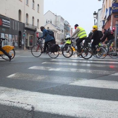 Plein feu sur la Saint Nicolas des cyclistes