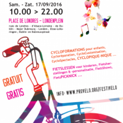 Festivélo,la fête du vélo à Ixelles
